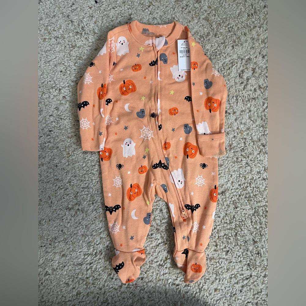 Old navy Two Way Zip Halloween Onesie